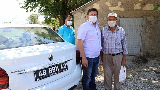 MASKE VE KOLONYA DAĞITIMI İLÇE GENELİNDE DEVAM EDİYOR