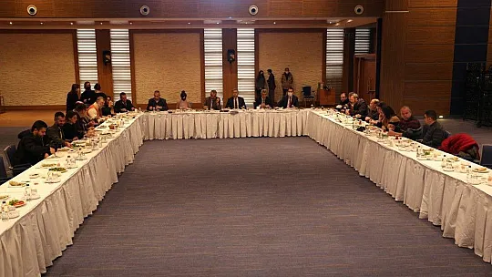 MUTSO Yönetimi Basın İle Bir Arada