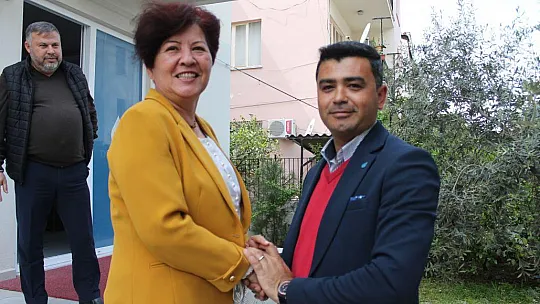 ADAY ADAYI DEMİRTAŞ'TAN BAŞKAN KULAÇ'A ZİYARET