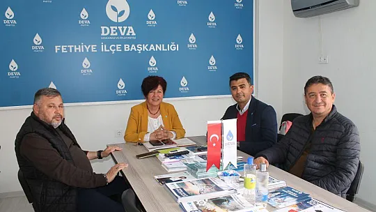 ADAY ADAYI DEMİRTAŞ'TAN BAŞKAN KULAÇ'A ZİYARET