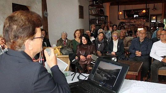 'Şehrimizde Tarihin Ayak İzleri' adlı söyleşi yapıldı