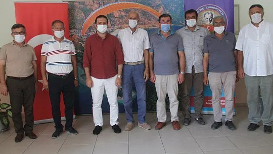 Oda başkanlarından Kaymakam Fırat'a ziyaret