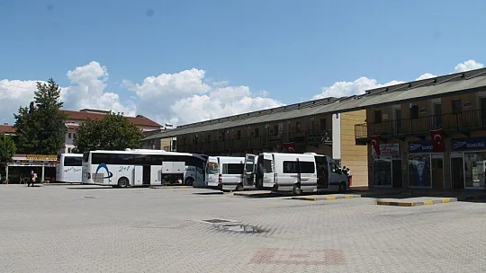 Otogarda hareketlilik yaşandı