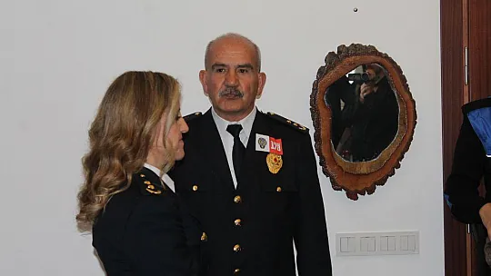 Polis teşkilatından Kaymakam Karaman'a ziyaret