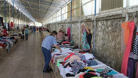İkinci el pazarı aylar sonra kuruldu