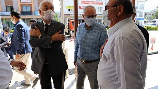 BAŞKAN GÜRÜN, BAŞKAN YAKUP OTGÖZ'Ü ZİYARET ETTİ