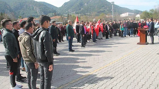 İdlib Şehitleri Fethiye'de de Unutulmadı