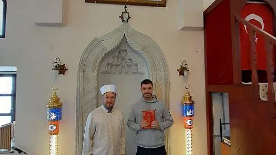İngiliz turist Bodrum'da Müslüman oldu