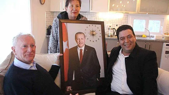 İngiliz uyruklu Peter Down, Cumhurbaşkanı Erdoğan hayranı