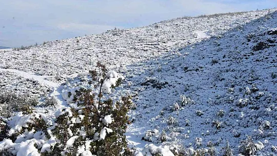İstanbul'a çile olan kar, Bodrum'a neşe oldu