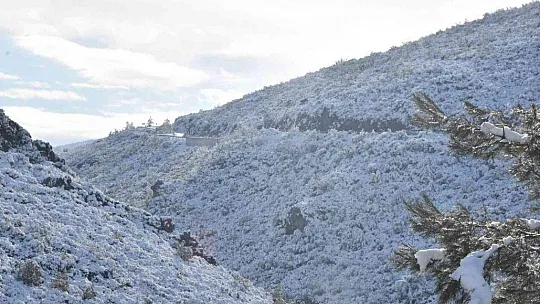 İstanbul'a çile olan kar, Bodrum'a neşe oldu