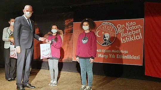 İstiklal Marşı'nın kabulünün 100'üncü yılı Datça'da kutlandı