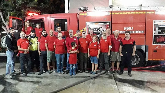 İtfaiyeden yangına müdahale eğitimi aldılar