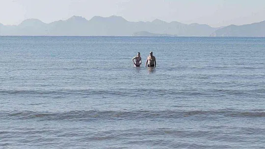 İztuzu'nda titreten kutlama