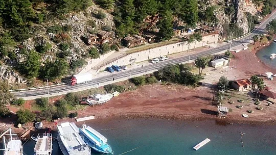 Jandarmadan helikopterli trafik denetimi