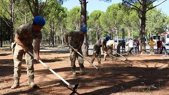 JANDARMA EKİPLERİ ORMAN YANGINLARINA HAZIR