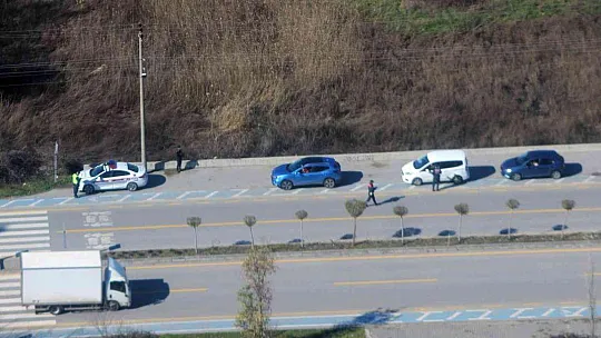 Jandarma havadan-karadan trafiği denetliyor