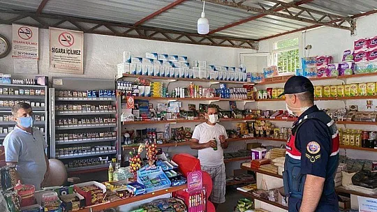 Jandarma Kovid-19 denetimlerinde Bin 771 işletmeyi denetledi