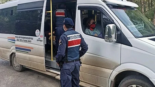 Jandarmanın Covid-19 denetimleri sürüyor