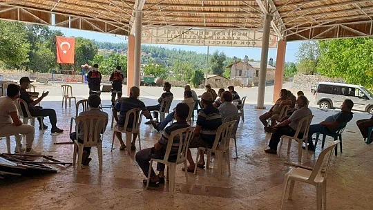Jandarmadan arıcılara 'Fotokapan' eğitimi