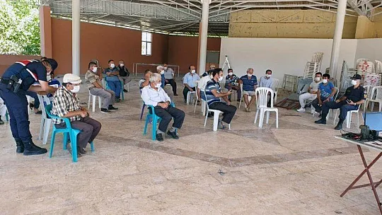 Jandarmadan arıcılara 'Fotokapan' eğitimi