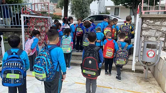 Jandarmadan öğrencilere trafik eğitimi