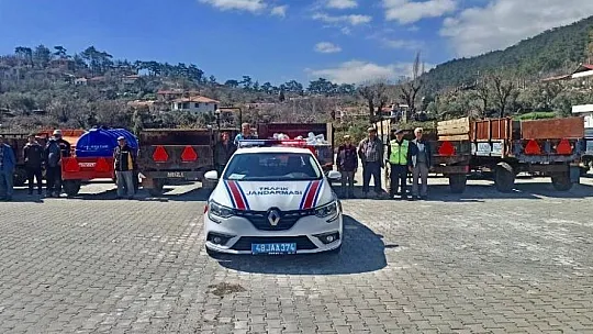 Jandarmadan traktör sürücülerine eğitim