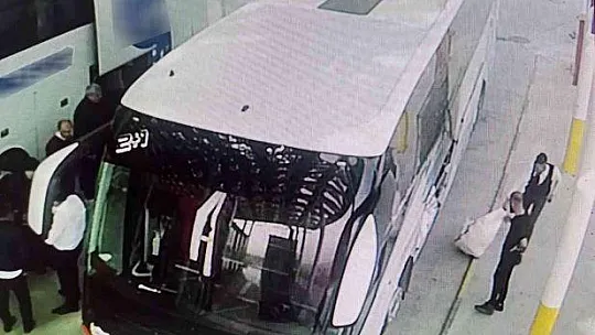 Kaçak etlerin sahibine ve otobüse ceza