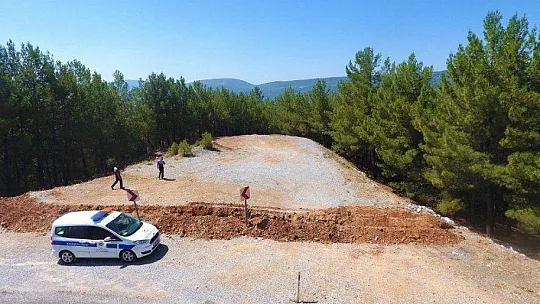 Kaçak hafriyatın önüne drone ile geçiliyor