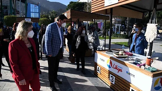 Fethiye'deki kadınlar bu pazarda buluştu