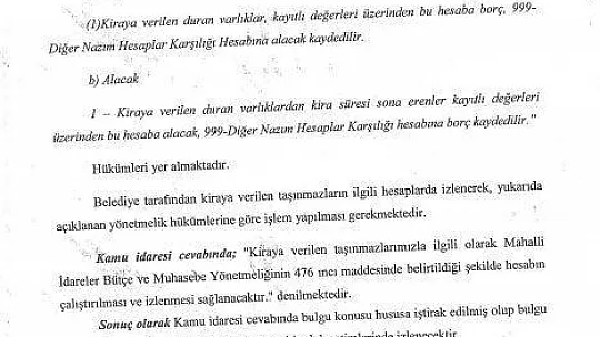 Fethiye Belediyesi'nden Kamuoyuna Bilgilendirme