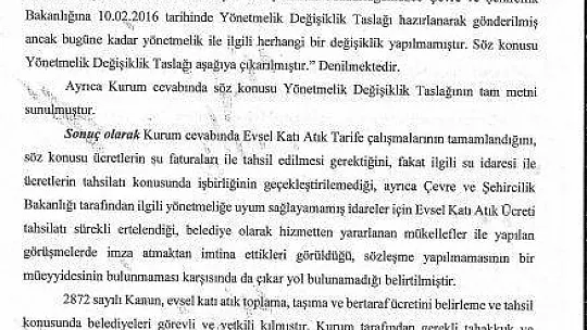 Fethiye Belediyesi'nden Kamuoyuna Bilgilendirme