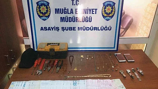 Kapı kilitlerini patlatan sabıkalı hırsız yakalandı