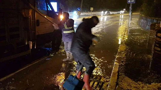 Kar değil dolu esareti