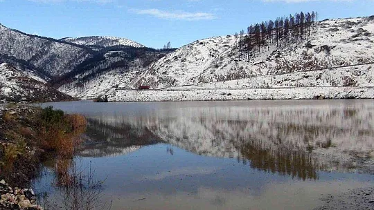 Kar yağışı göl ve akarsular için can suyu oldu