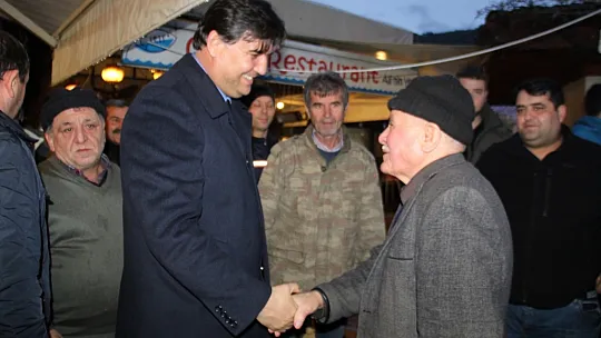 Karaca Balık Pazarı Esnaflarıyla Görüştü