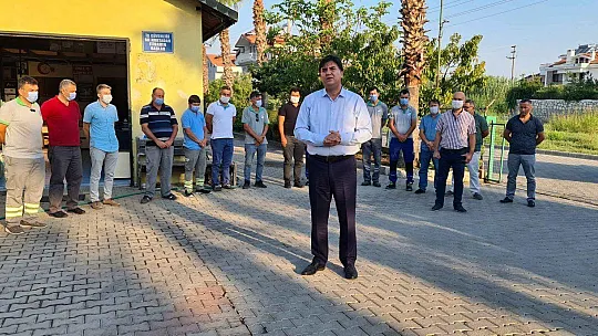 KARACA, PERSONELİ İLE BAYRAMLAŞTI