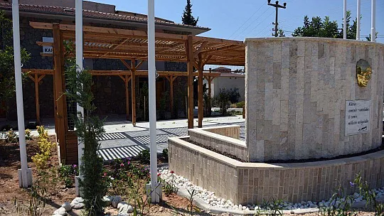 Karaçulha'da parke çalışmasının ardından peyzaj da tamamlandı