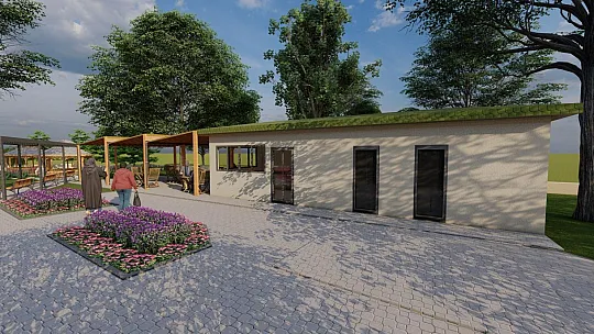 Karaçulha Parkı ve Taziye Evi yapımına başlandı