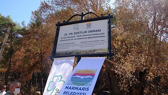 Kardeş şehir Fürth' ten 25.yıl anısına Marmaris'e anlamlı ziyaret