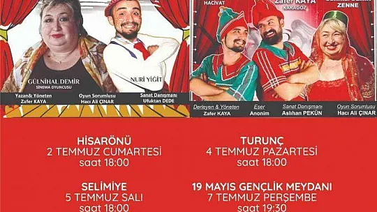 Karne hediyesi tiyatro oyunu