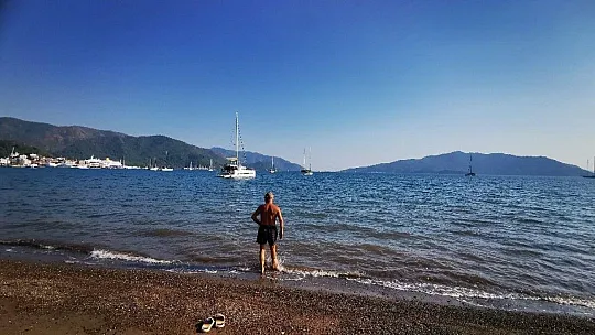 Kasım ayında deniz keyfi