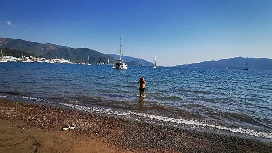 Kasım ayında deniz keyfi