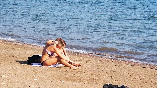 Kasım ayında deniz keyfi
