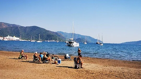 Kasım ayında deniz keyfi
