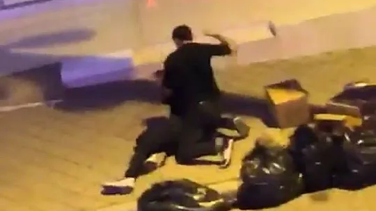 HİSARÖNÜ BARLAR SOKAĞI ARENAYA DÖNDÜ