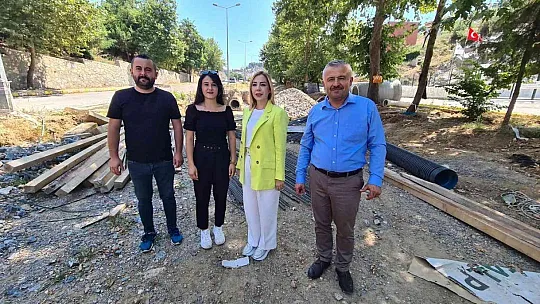 KAVAKLIDERE YOLUNDA ÇALIŞMA BAŞLATILDI