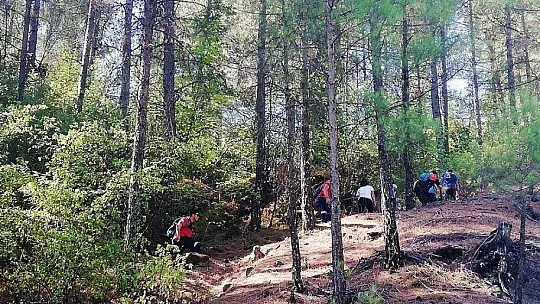 Kayıp kadın için seferber oldular