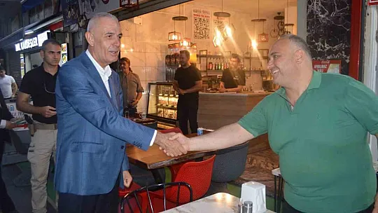 Kaymakam Aksoy kapalı çarşı esnafını tütüne karşı uyardı