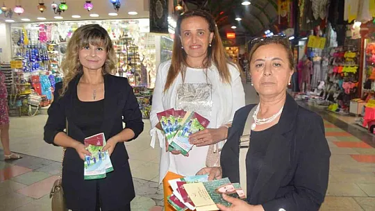 Kaymakam Aksoy kapalı çarşı esnafını tütüne karşı uyardı